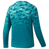 Youth UPF50+ Camo Long Sleeve Fishing Shirt FS14Y - Bassdash
