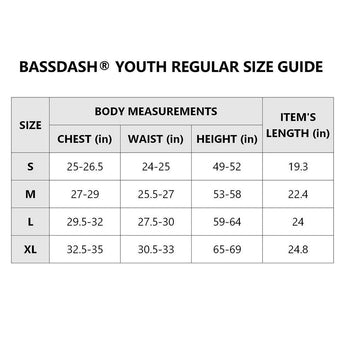 Youth UPF50+ Camo Long Sleeve Fishing Shirt FS14Y - Bassdash