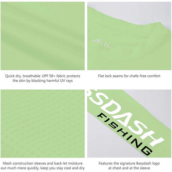 Youth UPF 50+ Long Sleeve Fishing Shirt FS01Y - Bassdash