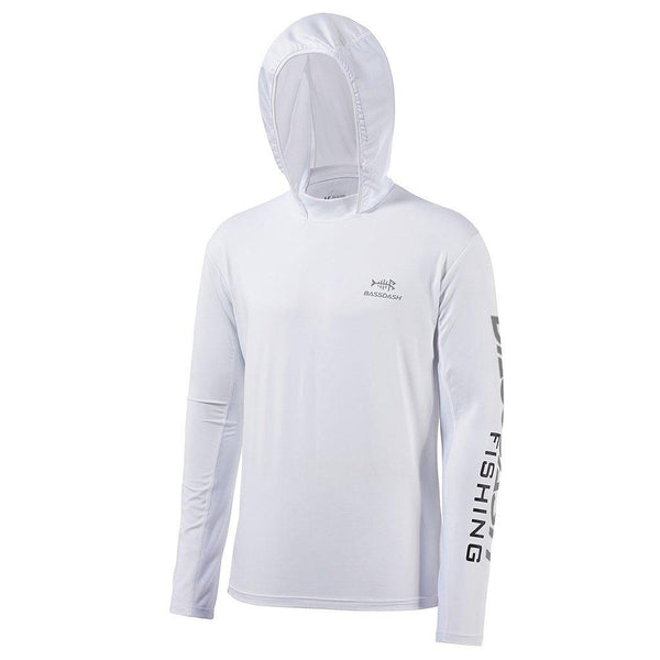 Men's Sun Protection Hoodie Long Sleeve Sun Shirt | Bassdash Fishing