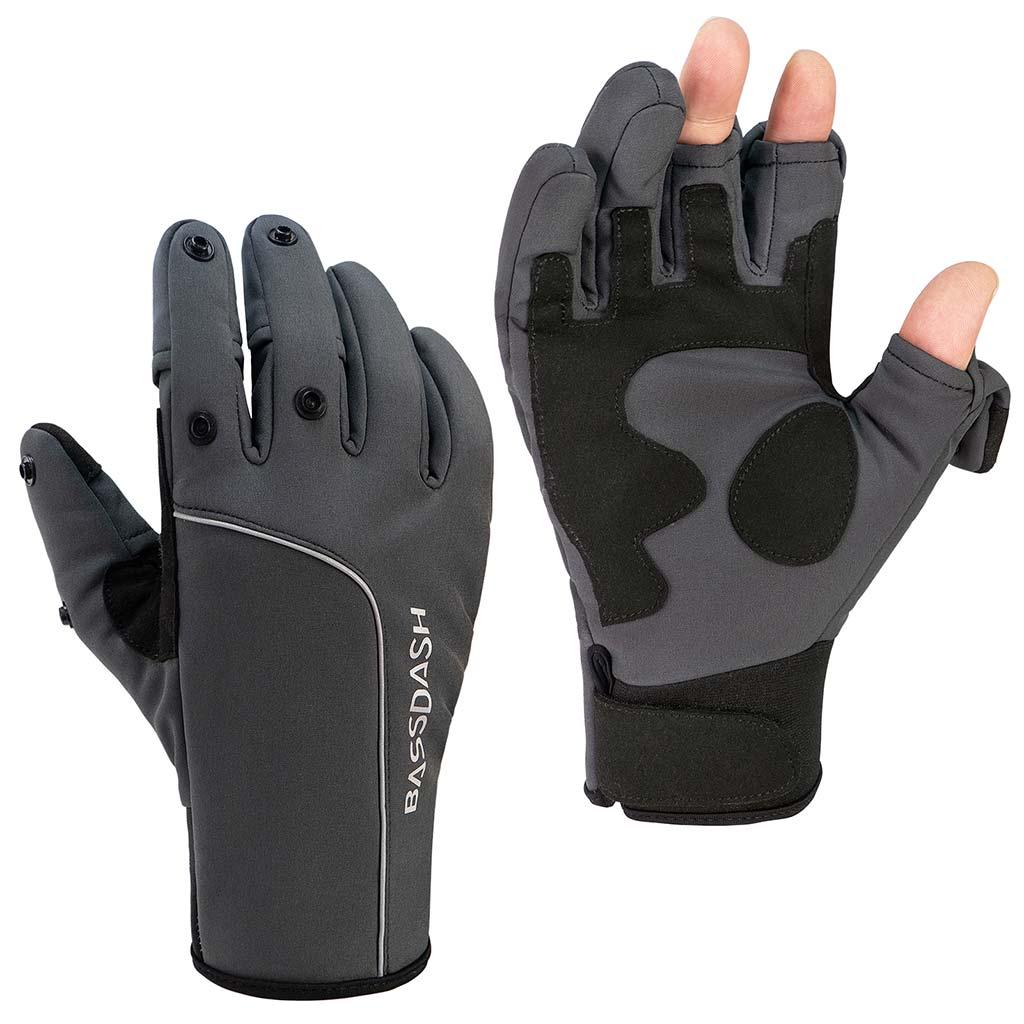Waterproof Warm Gloves For Men With Fleece Lining – Bassdash