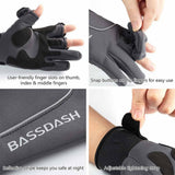 WintePro Water-resistant Fishing Hunting Gloves with Fleece Lining - Bassdash
#color_grey