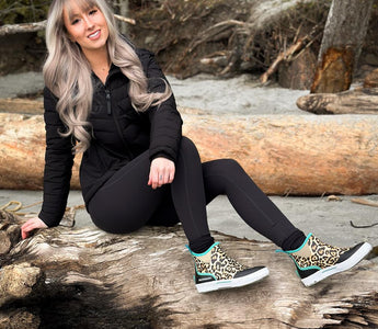 Women Deck Boots - Where Waterproof Durability Meets Leopard-Chic Style