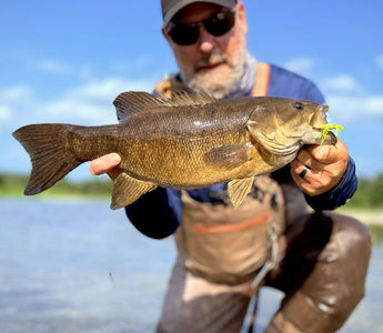 Fishing the Mr. Wiggly Fly for Summer Smallmouth Bass