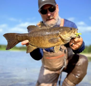 Fishing the Mr. Wiggly Fly for Summer Smallmouth Bass