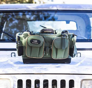 Discover the Latest: Bassdash's Updated Army Green Shoulder Bag for Outdoor Adventures - Bassdash