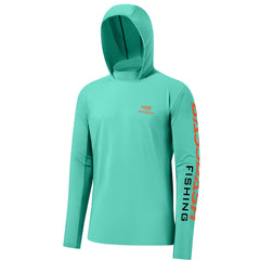Men UPF 50+ Long Sleeve Sun Hoody Shirts FS03M