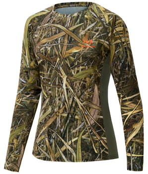 Women's Hunting Camo Long Sleeve UV Shirts FS13W