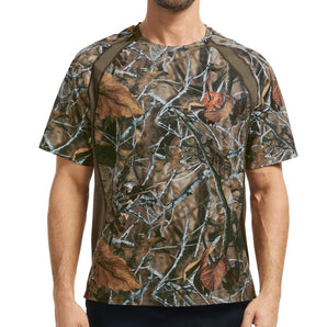 Men's Wrinkle-free Short Sleeve Hunting Shirt