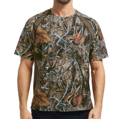 Men's Wrinkle-free Short Sleeve Hunting Shirt
