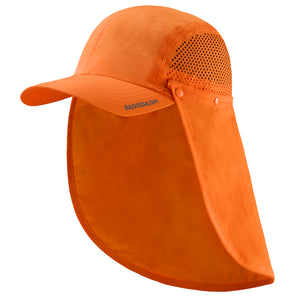 Bassdash Foldable UPF 50+ Fishing Hats with Removable Neck Flap FH12