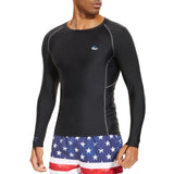 WILDBREATH Men's UPF 50+ Compression Rash Guard