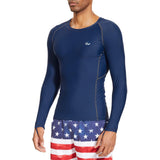 WILDBREATH Men's UPF 50+ Compression Rash Guard