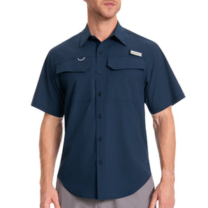 Men's Short Sleeve Button Down Shirt FS54M