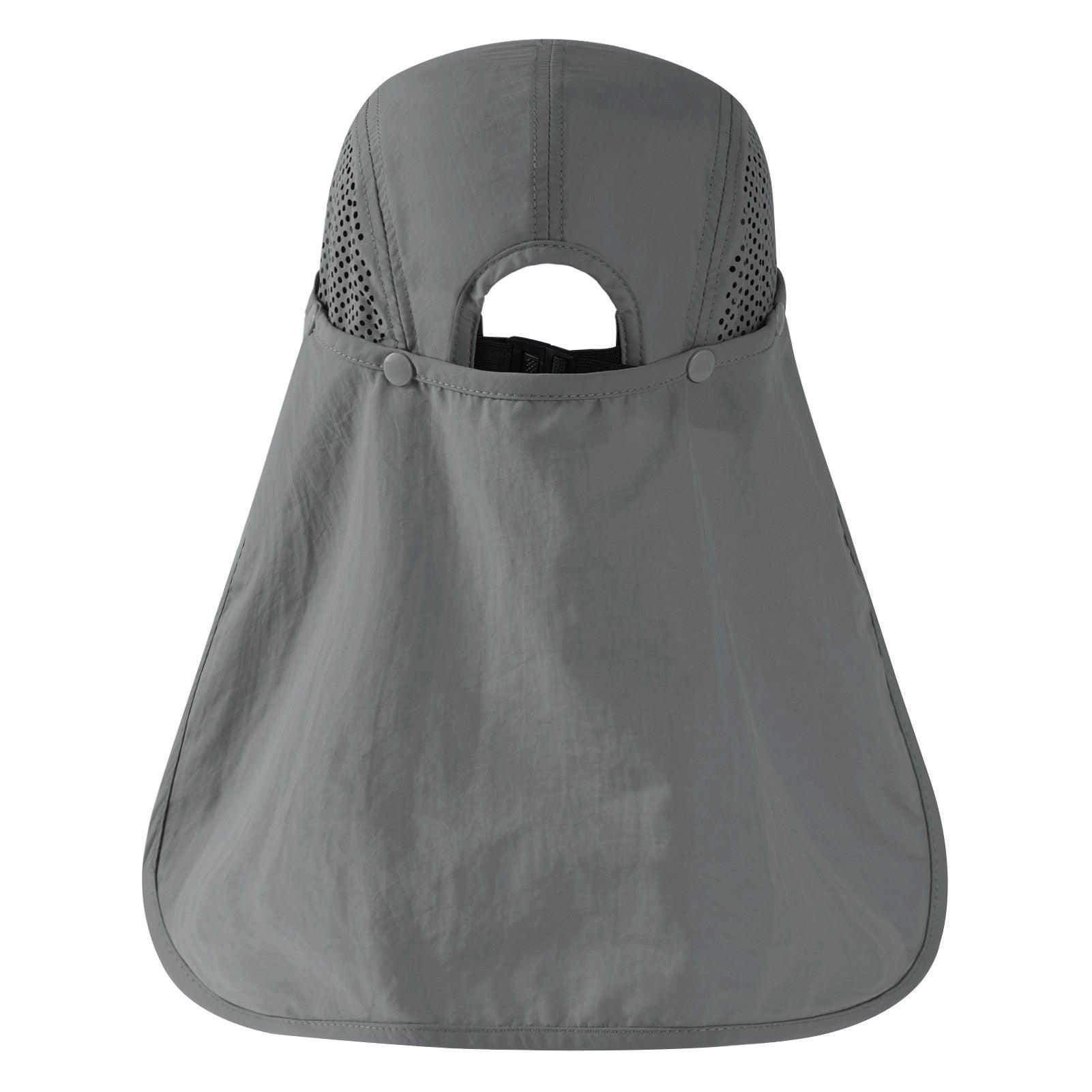 Bassdash Foldable UPF 50+ Fishing Hats with Removable Neck Flap FH12 - Bassdash