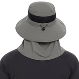 Unisex UPF 50+ Sun Hat with Face Cover & Neck Flap FH09