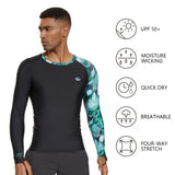 WILDBREATH Men's UPF 50+ Compression Rash Guard