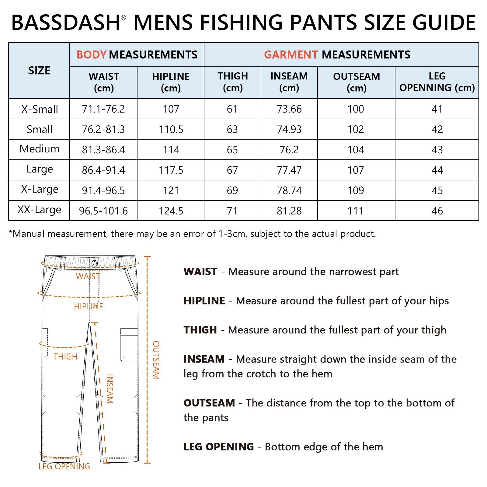 Men’s Quick Dry Elastic Waist Fishing Pants FP05M - Bassdash