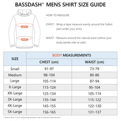 Men UPF 50+ Long Sleeve Sun Hoody Shirts FS03M