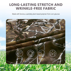 Men's Wrinkle-free Short Sleeve Hunting Shirt