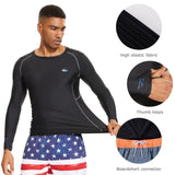 WILDBREATH Men's UPF 50+ Compression Rash Guard