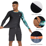 WILDBREATH Men's UPF 50+ Compression Rash Guard