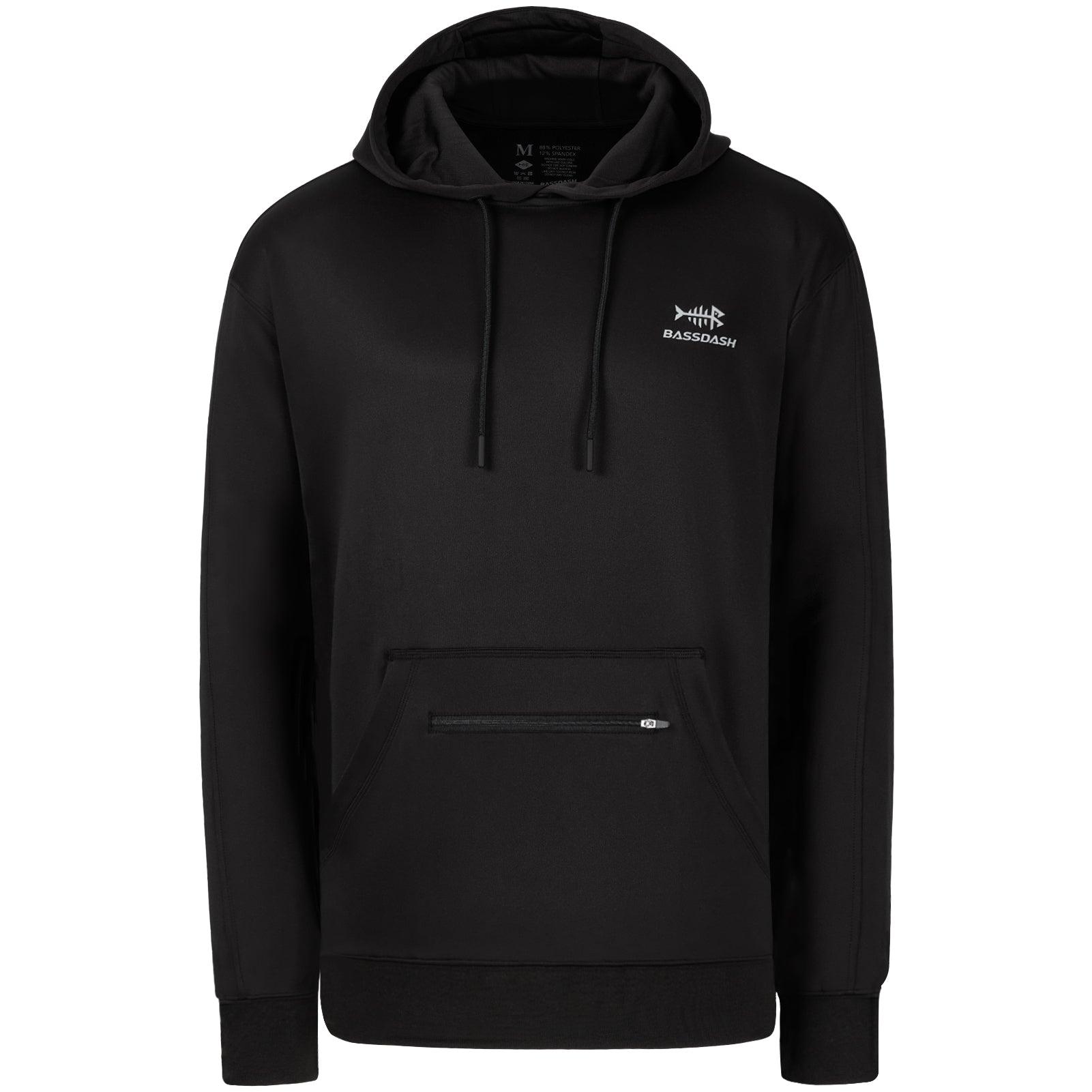 Hoodie Mens with | Fleece Hunting Bassdash Pockets Zip