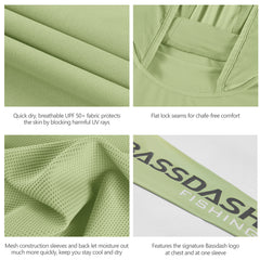 Men UPF 50+ Long Sleeve Sun Hoody Shirts FS03M