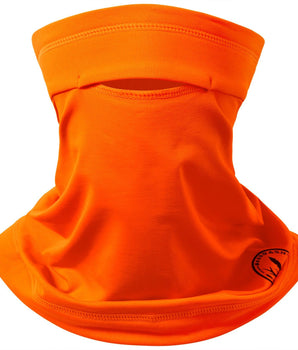 Fleece Neck Warmer Neck Gaiter with Nose Hole - Bassdash