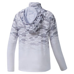 Youth UPF 50+ Hooded Sun Shirt with Mask