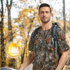 Men's Wrinkle-free Short Sleeve Hunting Shirt