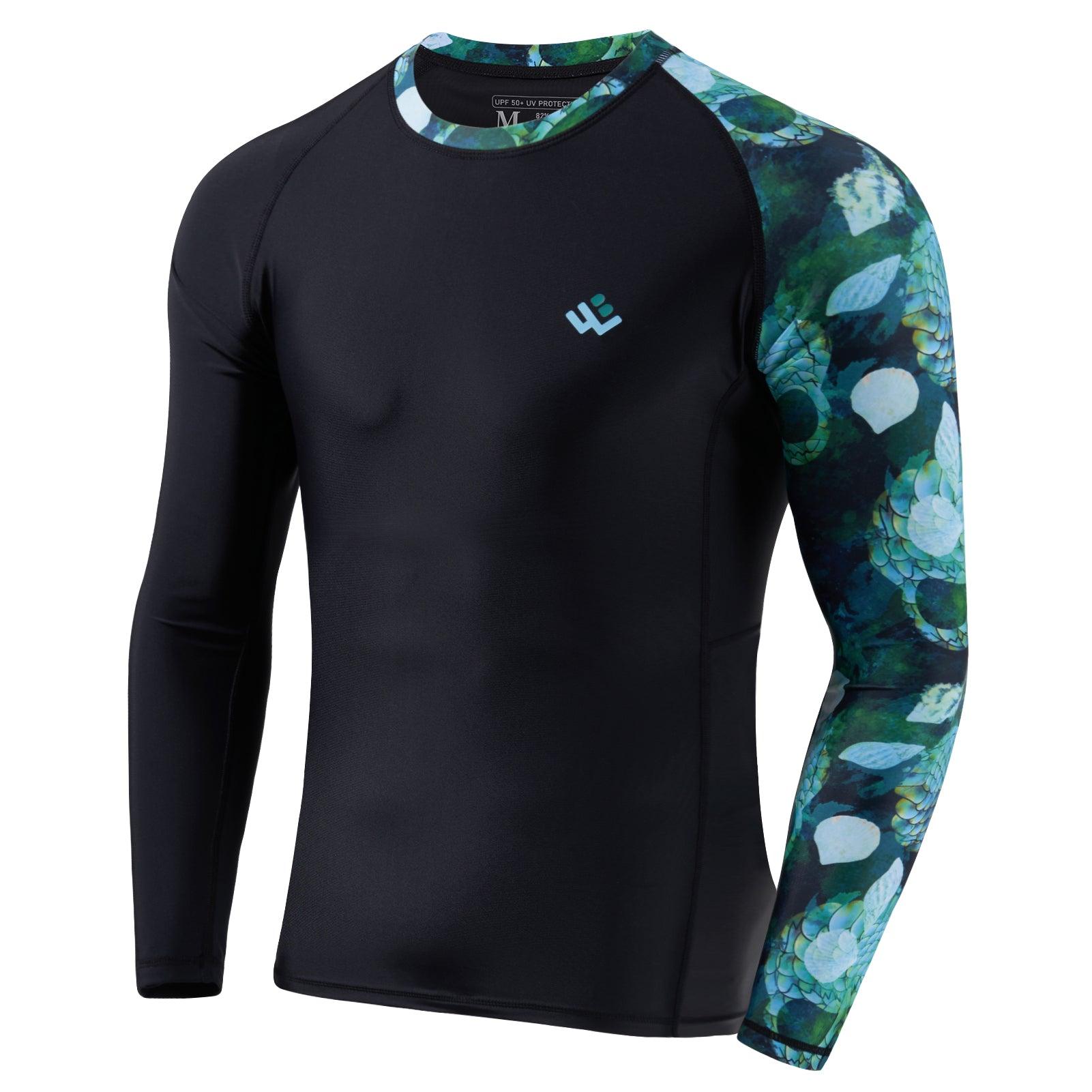 Long Sleeve Compression Shirt for men Sun Protection