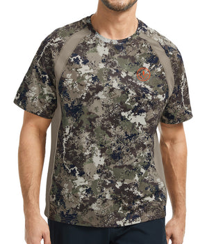 Men's Wrinkle-free Short Sleeve Hunting Shirt