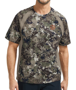 Men's Wrinkle-free Short Sleeve Hunting Shirt