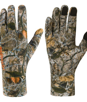 Men's Lightweight UPF 50+ Camo Hunting Gloves HG05