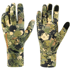 Men's Lightweight UPF 50+ Camo Hunting Gloves HG05