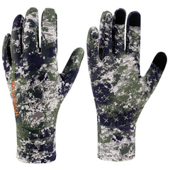 Men's Lightweight UPF 50+ Camo Hunting Gloves HG05
