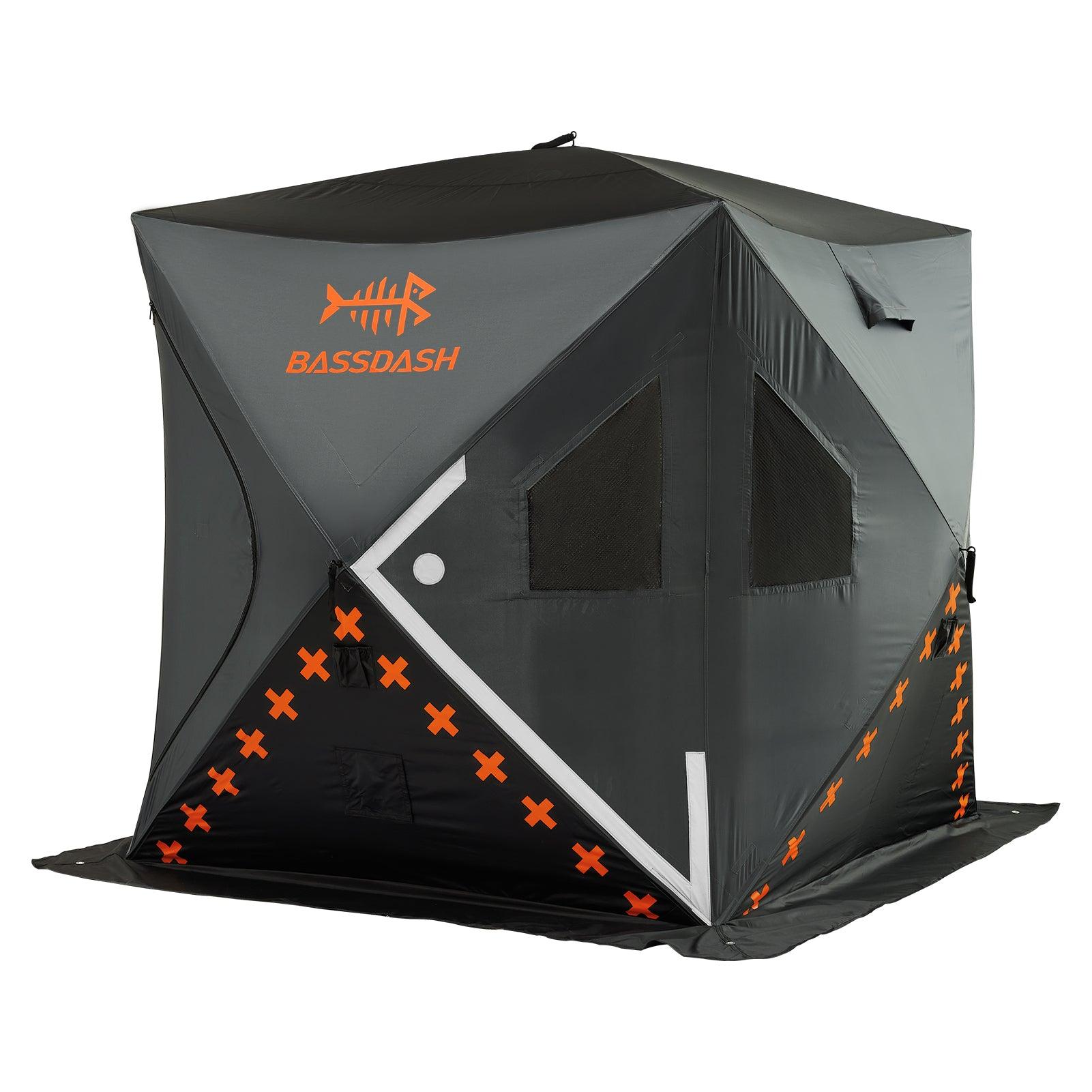 Ice Fishing Shelter Pop Up Portable Thermal Hub Tent