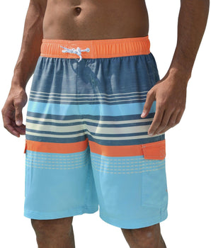 WILDBREATH Men's Quick Dry UPF 50+ Lightweight Swim Trunk - Bassdash