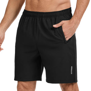 Men's UPF 50+ 7" Inseam Hiking Shorts with 3 Zipper Pockets