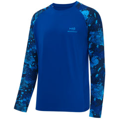 M's UPF 50+ Camo Long Sleeve Fishing Shirt FS08M New Colors
