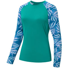 Women’s UPF 50+ Camo Long Sleeve Fishing Shirts