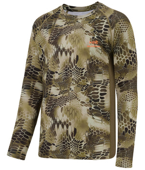M's UPF 50+ Long Sleeve Camo Shirts for Hunting