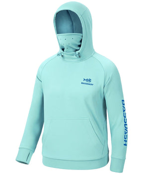 Youth Fishing Fleece Hoodie with Mask FS18Y - Bassdash