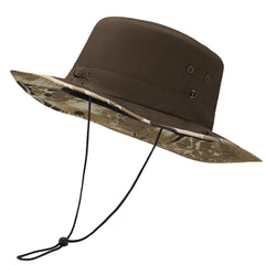 UPF 50+ Patterned Under Brim Foldable Bucket Sun Hats FH18