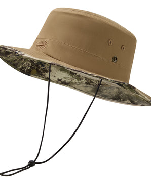 UPF 50+ Patterned Under Brim Foldable Bucket Sun Hats FH18