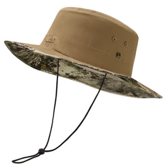 UPF 50+ Patterned Under Brim Foldable Bucket Sun Hats FH18