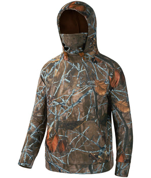 Youth Fishing Fleece Hoodie with Mask FS18Y