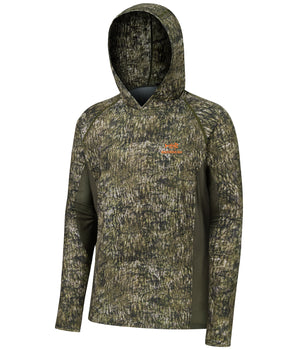 Men's Lightweight Hunting Camo Hoodie Shirt FS30M