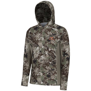 Men's Lightweight Hunting Camo Hoodie Shirt FS30M